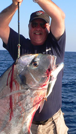 Cancun fishing tours-african pompano fishing cancun